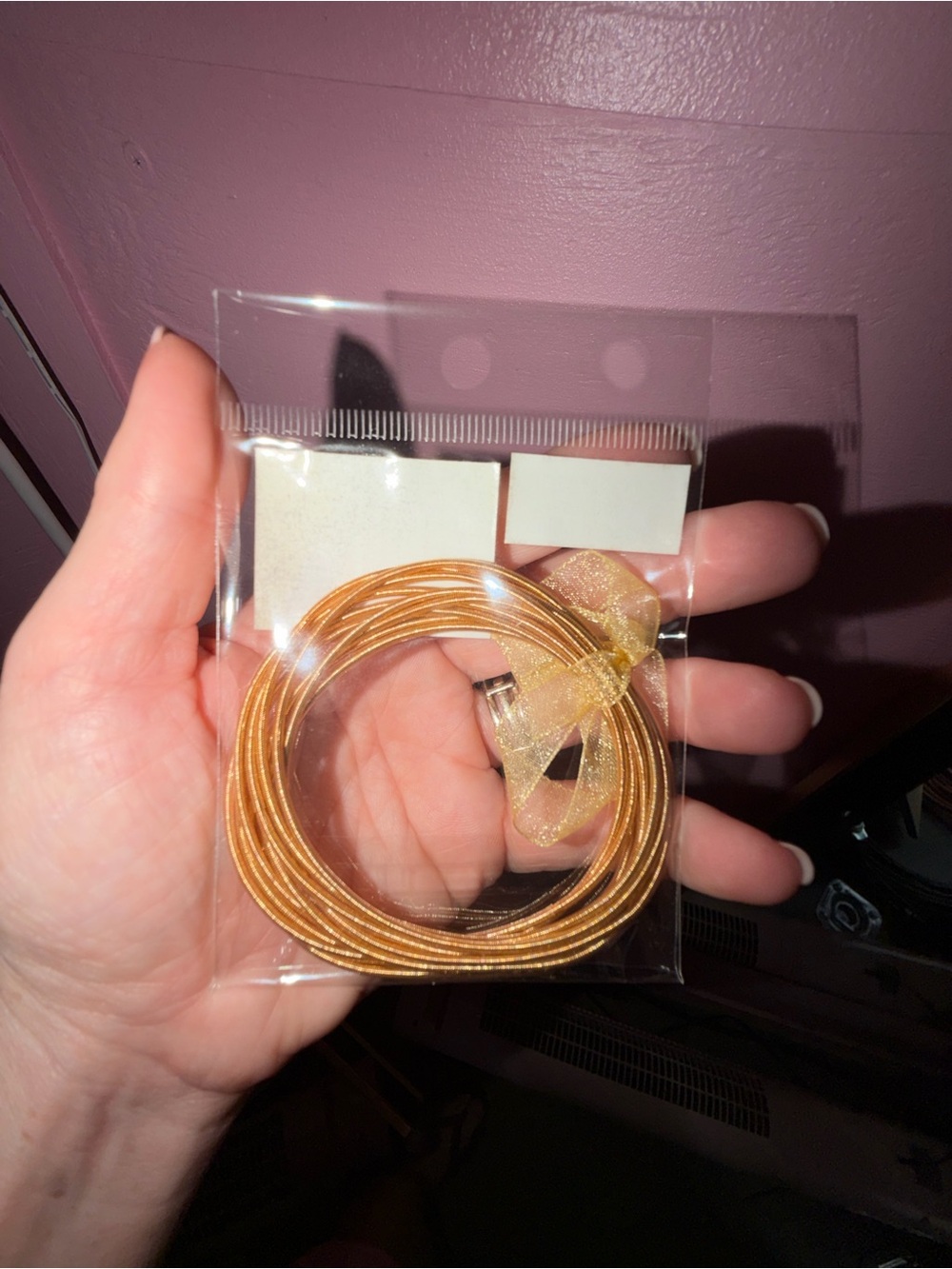 Gold Tone Guitar string bracelets ❤️ NWT